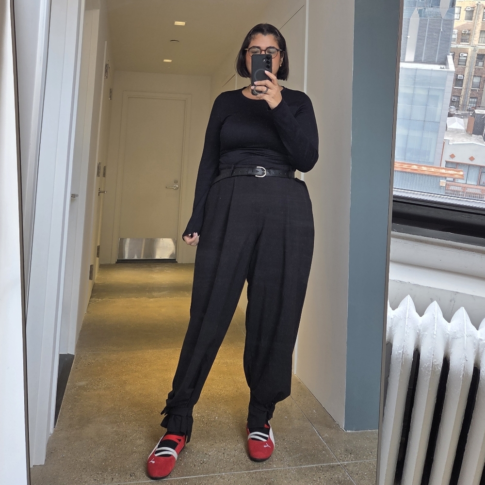 Eloquii - Ankle Tie Trouser